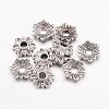 6-Petal Tibetan Style Alloy Bead Cap LS-TIBE-O004-46AS-LF-1