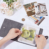 5 Inch PU Leather Cover Garden Seed Storage Organizer 2-Ring Binder Album AJEW-SP0004-72B-3