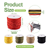  Jewelry 5 Rolls 5 Colors Braided Nylon Thread NWIR-PJ0001-01-12