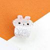 Rabbit Acrylic Claw Hair Clips PW-WG9FEC1-03-1