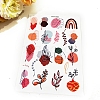 Flower Pattern Ceramics Clay Water Transfer Paper PW-WG201F6-02-1