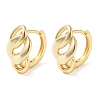 Brass Nuggets Hoop Earrings for Women LS-EJEW-F347-01G-04-1