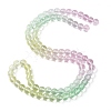 Baking Painted Transparent Glass Beads X1-DGLA-M001-10mm-01-4