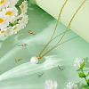 6Pcs 3 Colors Sterling Silver Peg Bails Pendants STER-BC0002-73-5