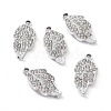 Alloy Crystal Rhinestone Pendants ALRI-C008-37P-3