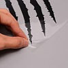 Waterproof PET Personality Ghost Claw Car Stickers DIY-WH0258-48A-2