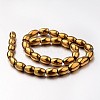 Electroplate Non-magnetic Synthetic Hematite Bead Strands G-F300-44-03-2