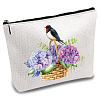 Custom Polycotton Printed Canvas Storage Bags ABAG-WH0029-139-1