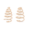 Brass Wire Pendants KK-JF00002-01-1