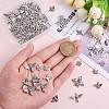 90 Pieces Bee Alloy Charm Pendant Mixed Honey Bee Charm Antique Alloy Insect Charm for Jewelry Making Crafts JX209A-3