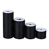 SUPERFINDINGS 4 Rolls 4 Style Carbon Fiber Waterproof Self Adhesive Car Stickers AJEW-FH0004-14-1