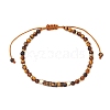 Natural Tiger Eye Braided Bead Bracelets BJEW-JB11241-06-2