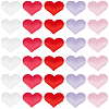 500Pcs 5 Colors Polyester Sponge Heart Shaped Confetti for Party Decoration DIY-CY0003-21A-7