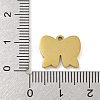 316 Surgical Stainless Steel Enamel Charms STAS-M073-16G-3