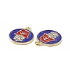 Alloy Crystal Rhinestone Pendants FIND-C019-17KCG-01-3