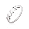 Non-Tarnish Stainless Steel Finger Ring PW-WG27535-03-1