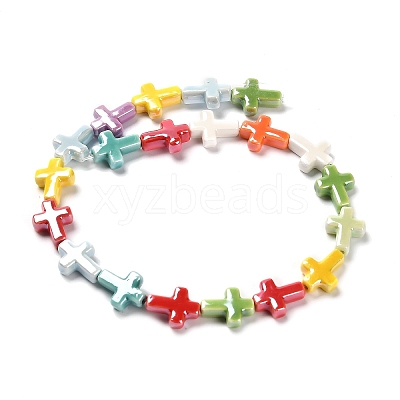 Handmade Porcelain Beads PORC-F010-01-1