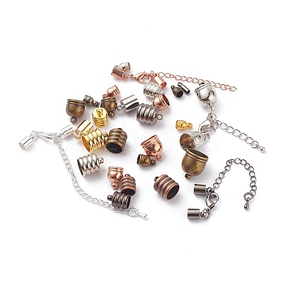 Brass Cord Ends KK-XCP0001-26-1