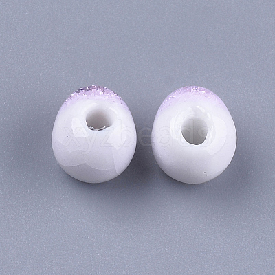 Handmade Porcelain Beads PORC-S498-21B-1