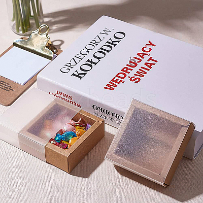 Kraft Paper Jewelry Boxes LS-CON-WH0068-65A-1