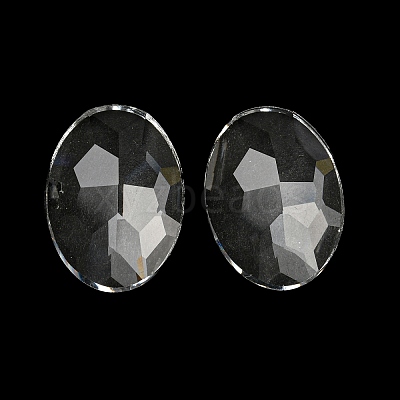 Transparent K5 Glass Cabochons GLAA-NH0001-01C-1