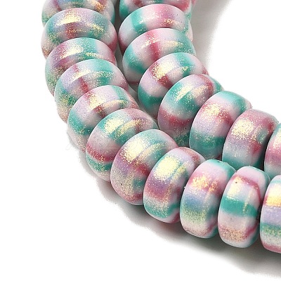Handmade Polymer Clay Beads Strands CLAY-H006-03A-1