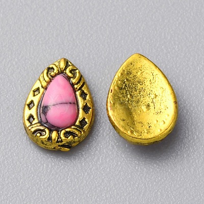 Zinc Alloy Cabochons MRMJ-WH0320-05C-02-1