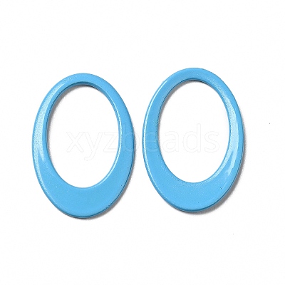 Spray Painted 201 Stainless Steel Linking Rings STAS-G304-05A-1