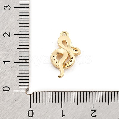 Brass Micro Pave Cubic Zirconia Pendants LS-KK-M321-01F-G01-1