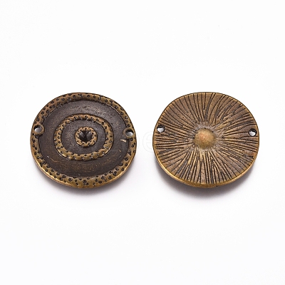 Tibetan Style Links/Connectors TIBEP-EA300YKG-AB-LF-1