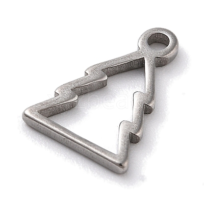 Anti-Tarnish 304 Stainless Steel Charms STAS-R003-01P-06-1