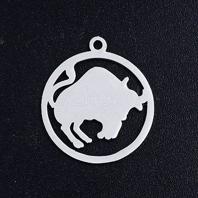 Tarnish Resistant 201 Stainless Steel Pendants STAS-S105-JN362-2-1