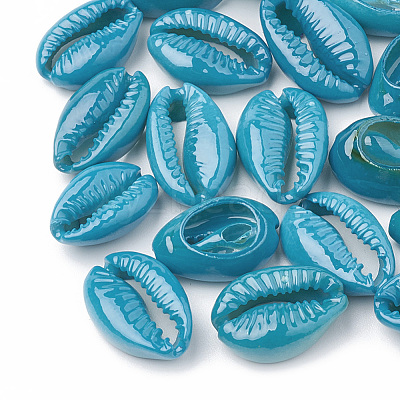 Natural Cowrie Shell Beads X-SHEL-T007-74-1