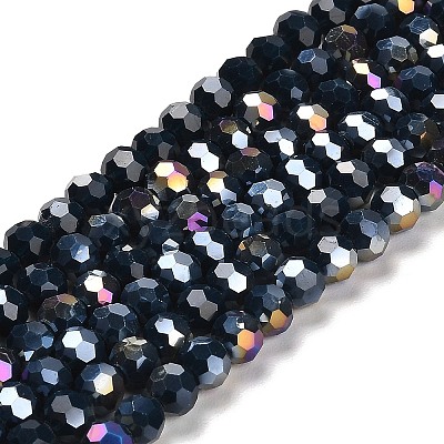 Opaque Glass Beads Stands EGLA-A035-P6mm-B19-1