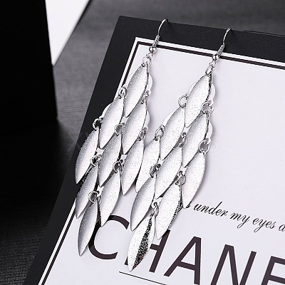 Fashionable Alloy Tassel Earrings LE0985-6-1