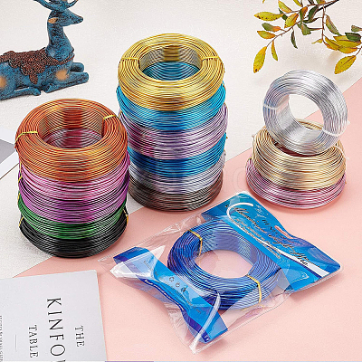 Anodized Aluminum Wire AW-BC0007-2.0mm-14-1
