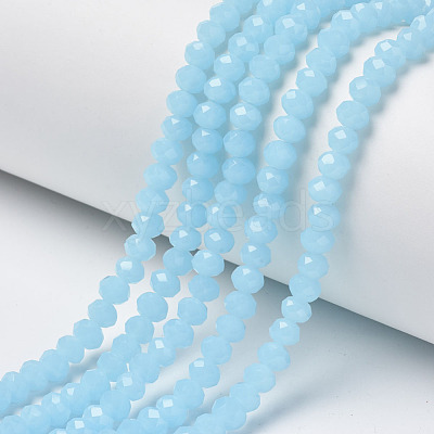 Glass Beads Strands EGLA-A034-J4mm-D04-1