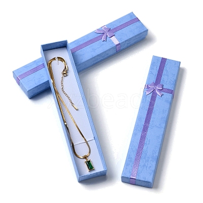 Cardboard Paper Necklace Boxes CON-G021-01B-03-1