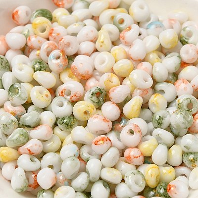 Baking Paint Glass Seed Beads SEED-F006-01A-11-1
