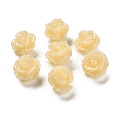 Synthetic Coral Carved Beads CORA-H003-01A-06-1