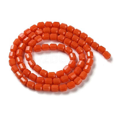 Opaque Glass Beads Strands GLAA-G112-03N-1
