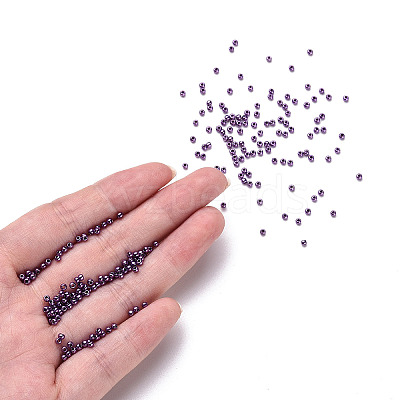11/0 FGB Grade A Dyed Glass Seed Beads X-SEED-N001-C-0565-1