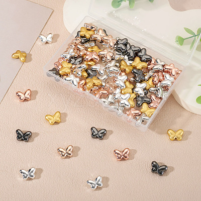 90Pcs 6 Colors Electroplate Glass Beads EGLA-TA0013-29-1