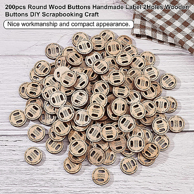 Undyed Wood Connectors Charms WOOD-BC0001-05-1