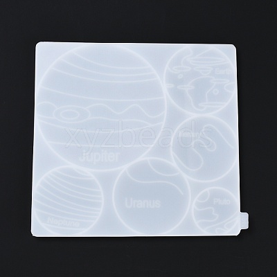 Planet DIY Decoration Silicone Molds DIY-G046-24-1