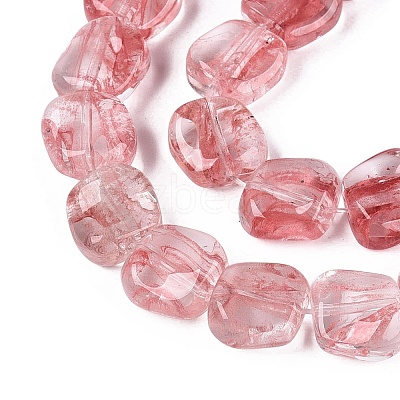 Handmade Lampwork Beads Strands LA-N046-01J-1