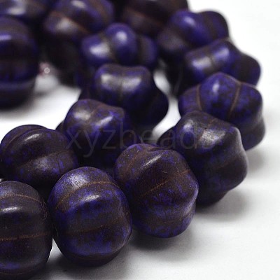 Dyed Synthetic Turquoise Bead Strands G-M148-07-A-1