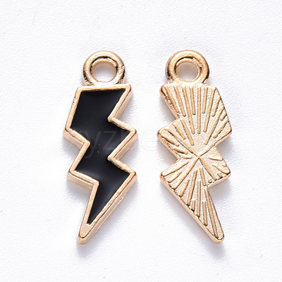 Alloy Enamel Pendants ENAM-N054-025B-1