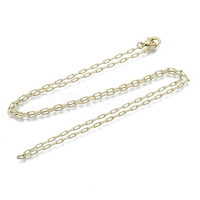 Brass Paperclip Chains MAK-S072-09A-MG-1