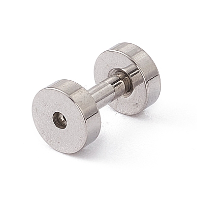 Non-Tarnish 304 Stainless Steel Ear Plugs Gauges EJEW-G317-01B-P-1